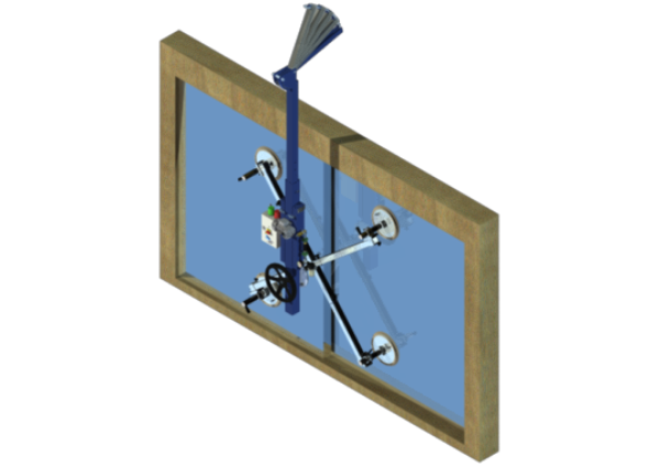 Vacuum lifter for glass and windows, Products